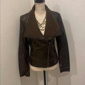 Like new Kut from the Kloth Vegan Leather Jacket size S